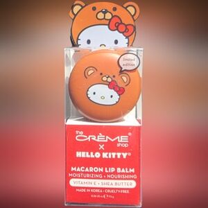 The Crème Shop x Hello Kitty Macaron Lip Balm - Limited Edition Red Velv…